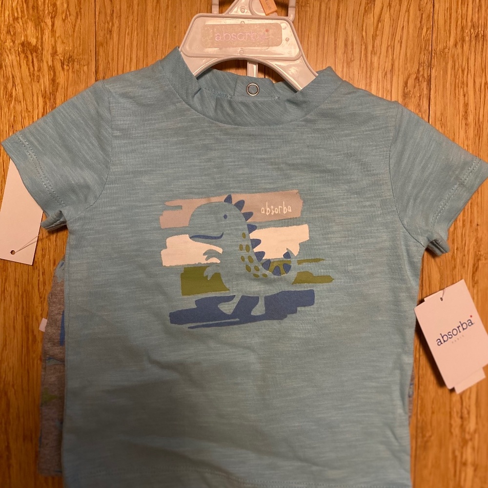 Absorba boys set shorts and tshirt